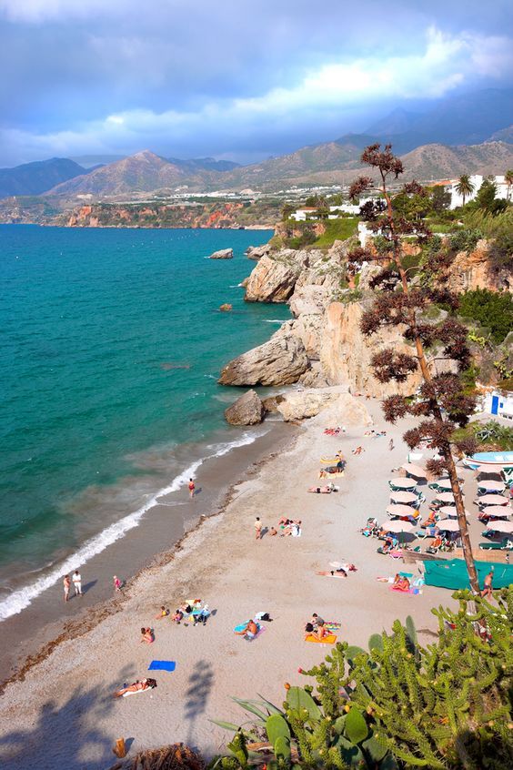 Malaga's sandy shores are a popular tourist attraction 