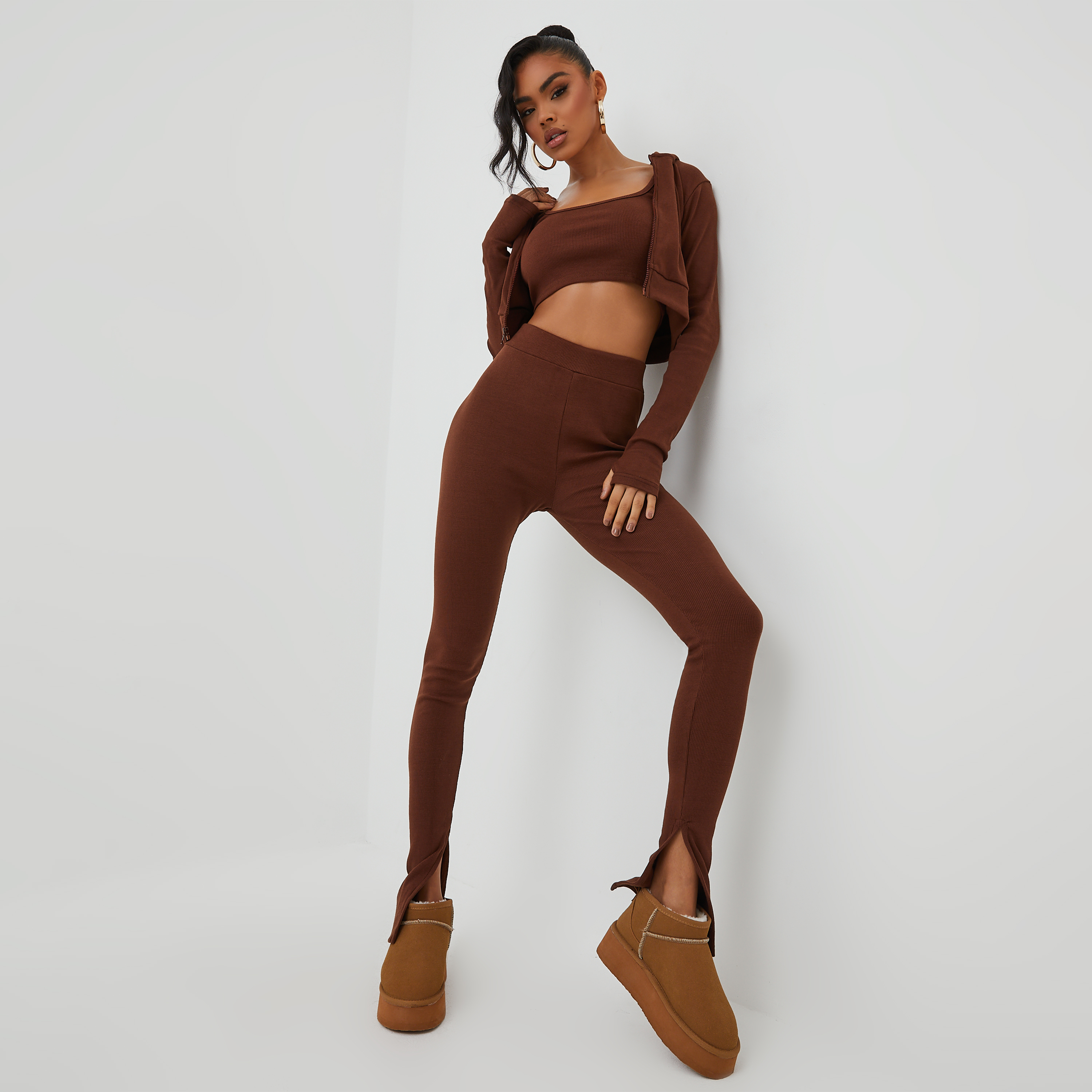 SOFT TOUCH MEDIUM BROWN LEGGINGS – Missus