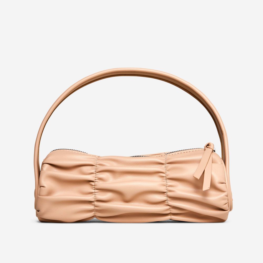 SHEIN, Bags, Shein Buckle Detail Baguette Shoulder Bag