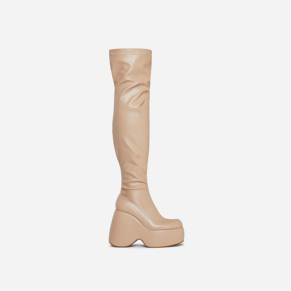 biker boots nude